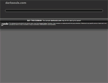 Tablet Screenshot of darksouls.com